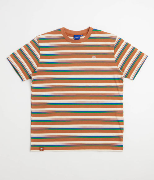 Helas Classic Striped T-Shirt - Brown