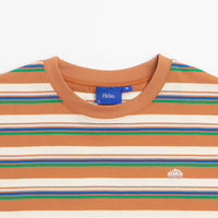 Helas Classic Striped T-Shirt - Brown thumbnail