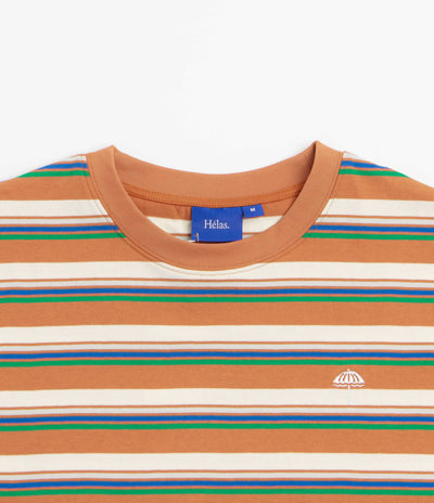 Helas Classic Striped T-Shirt - Brown