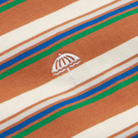 Helas Classic Striped T-Shirt - Brown thumbnail