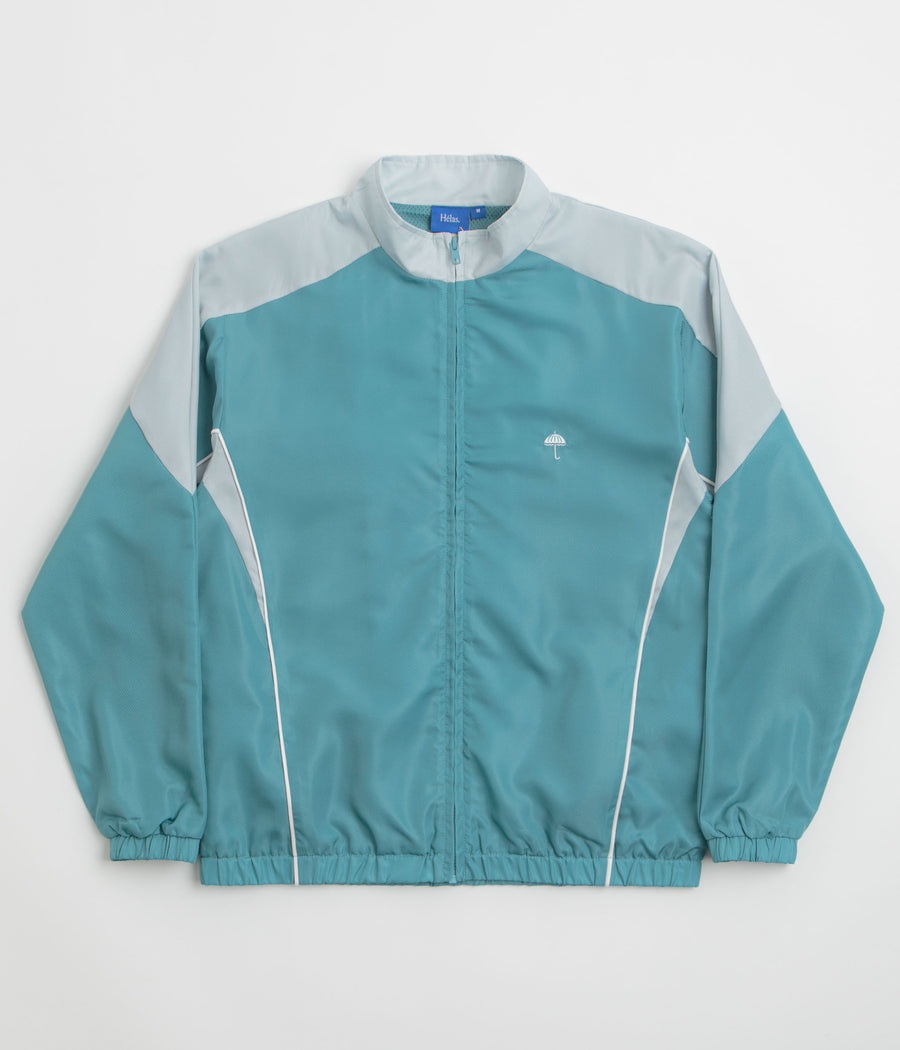Helas Compete Tracksuit Jacket in Grey and Blue