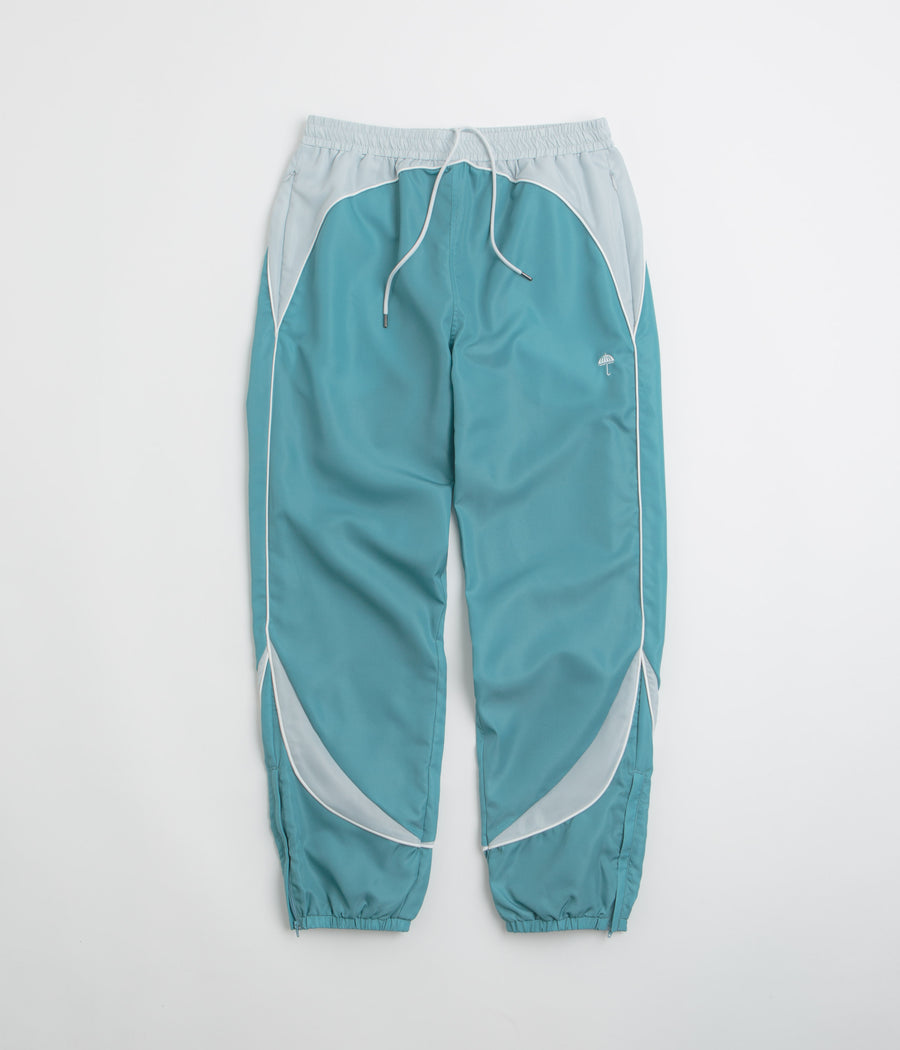 Helas Compete Tracksuit Pants in Grey and Blue