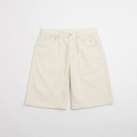 Helas Couronne Corduroy Shorts - Off White thumbnail