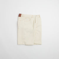 Helas Couronne Corduroy Shorts - Off White thumbnail