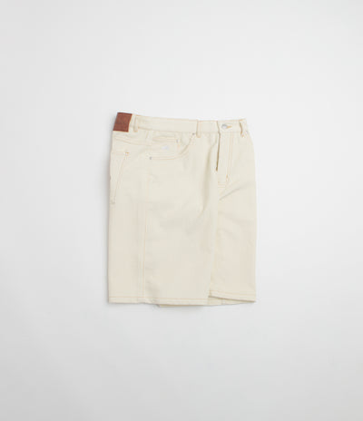 Helas Couronne Corduroy Shorts - Off White