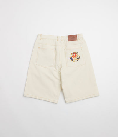 Helas Couronne Corduroy Shorts - Off White