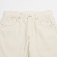 Helas Couronne Corduroy Shorts - Off White thumbnail