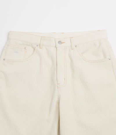 Helas Couronne Corduroy Shorts - Off White