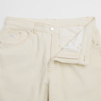Helas Couronne Corduroy Shorts - Off White thumbnail