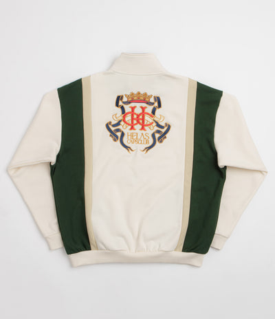 Helas Couronne Quarter Zip Sweatshirt - Light Beige