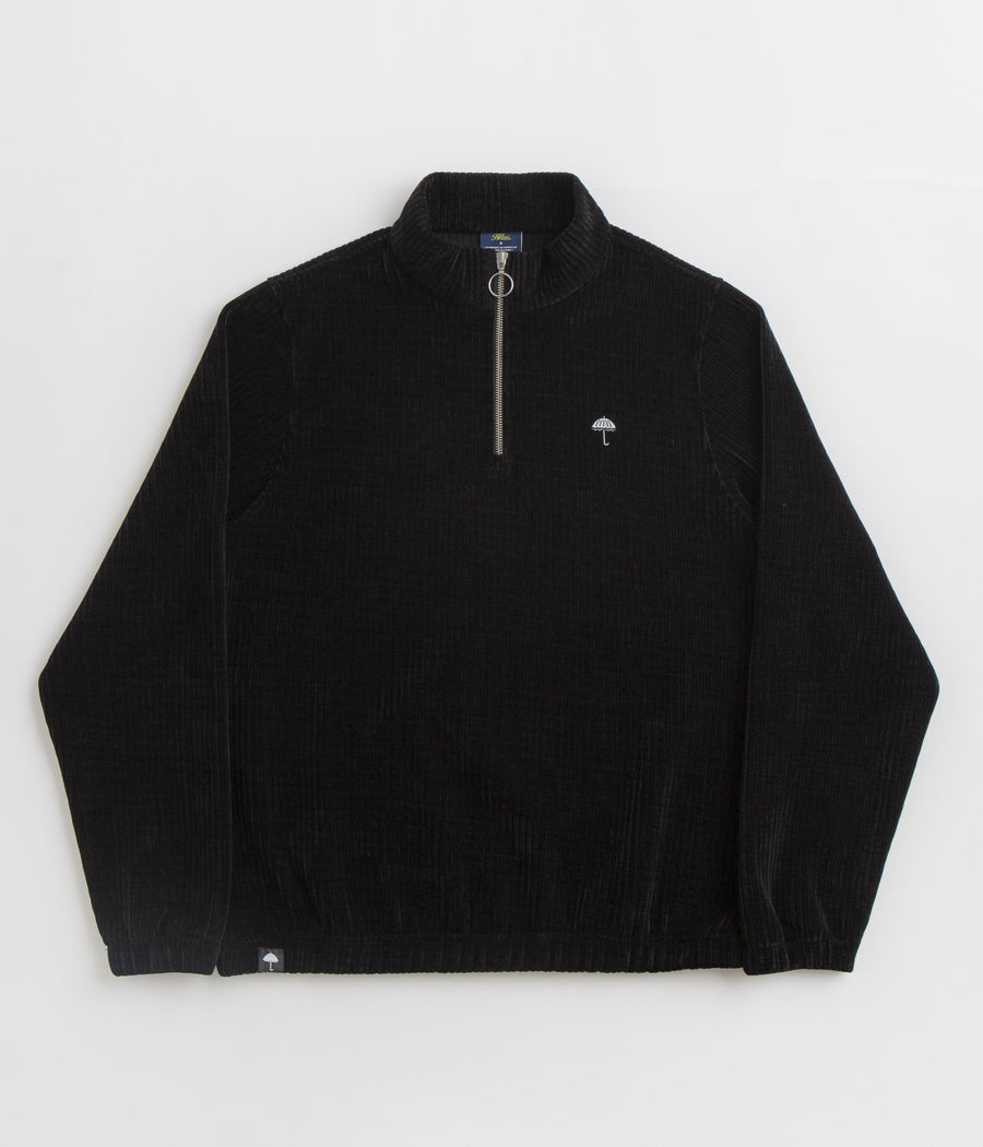 Helas Damerino 1/4 Zip Sweatshirt - Black