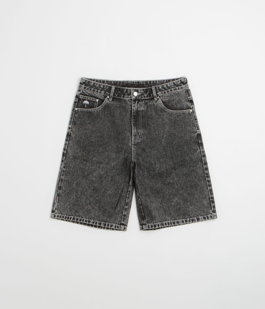 Helas Dieu Grec Jean Shorts - Washed Black
