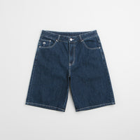 Helas Dieu Grec Jean Shorts in Washed Navy thumbnail