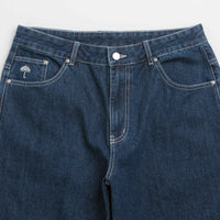 Helas Dieu Grec Jean Shorts in Washed Navy thumbnail