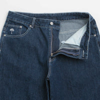 Helas Dieu Grec Jean Shorts in Washed Navy thumbnail