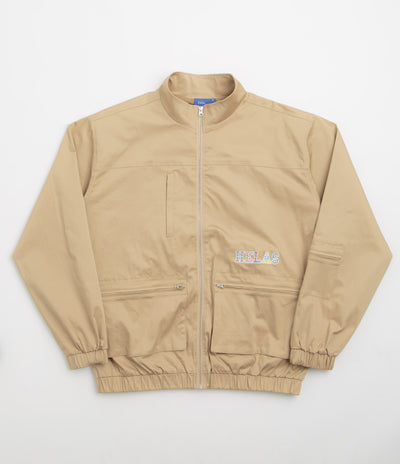 Helas Drapeau Utility Jacket in Beige