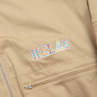 Helas Drapeau Utility Jacket in Beige thumbnail
