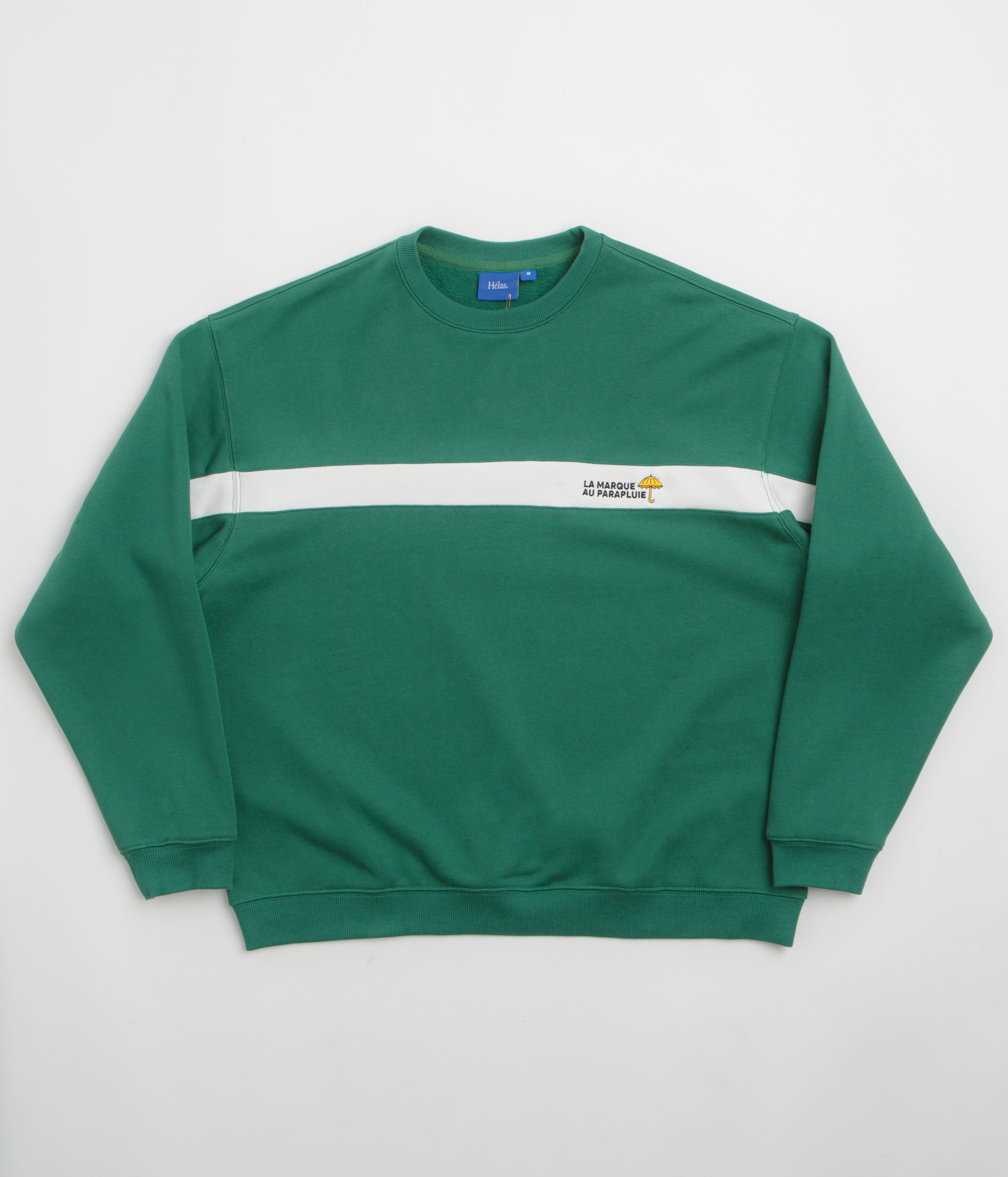 Helas Facile Crewneck Sweatshirt - Teal Green
