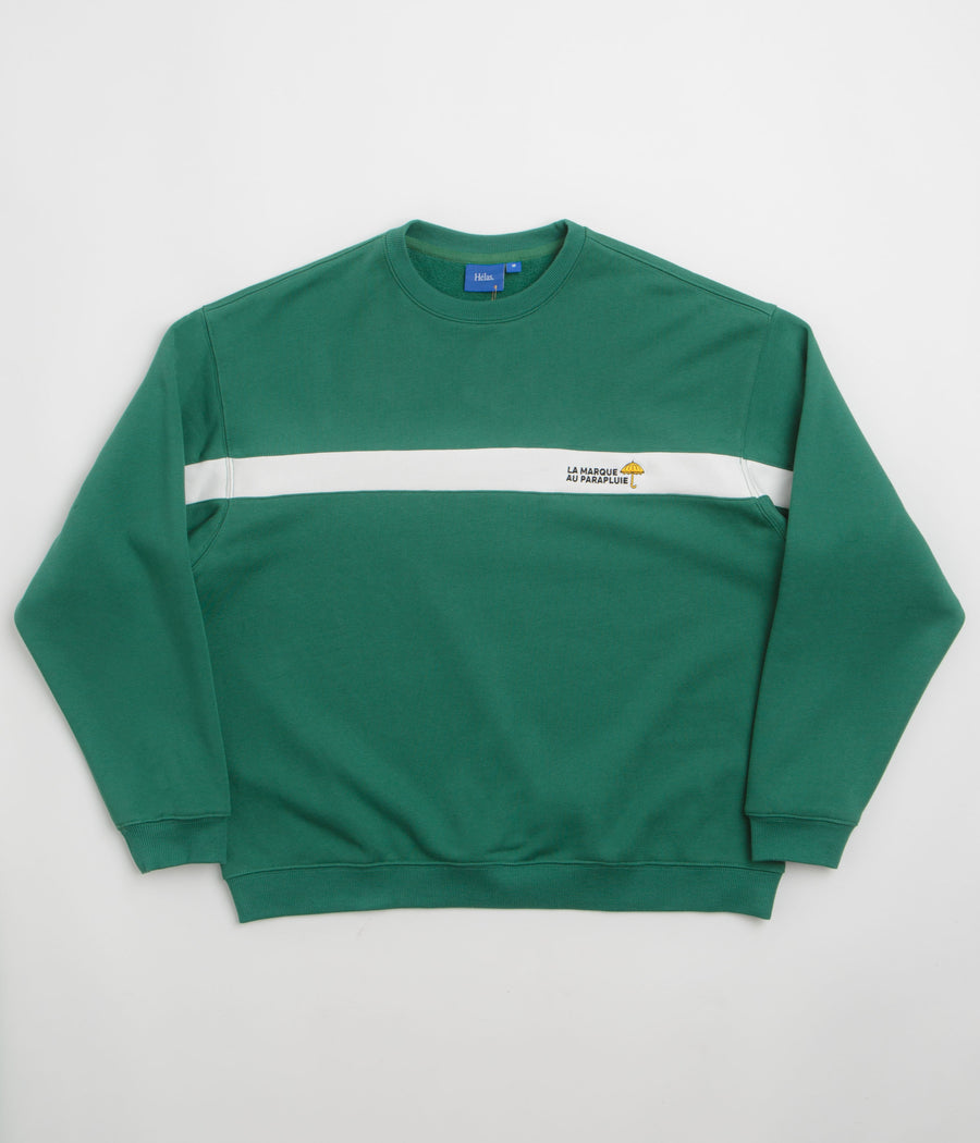 Helas Facile Crewneck Sweatshirt - Teal Green