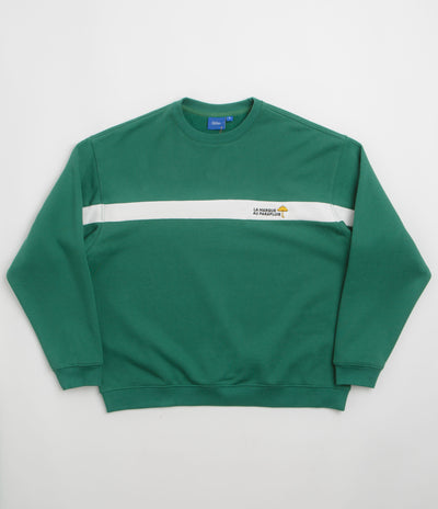 Helas Facile Crewneck Sweatshirt - Teal Green