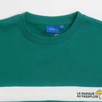 Helas Facile Crewneck Sweatshirt - Teal Green thumbnail