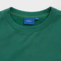 Helas Facile Crewneck Sweatshirt - Teal Green thumbnail