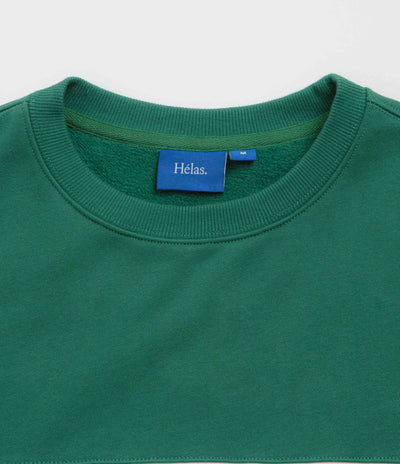 Helas Facile Crewneck Sweatshirt - Teal Green