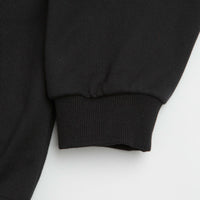 Helas Hoop Quarter Zip Sweatshirt in Blue and Black thumbnail