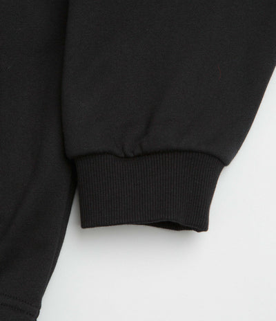Helas Hoop Quarter Zip Sweatshirt in Blue and Black