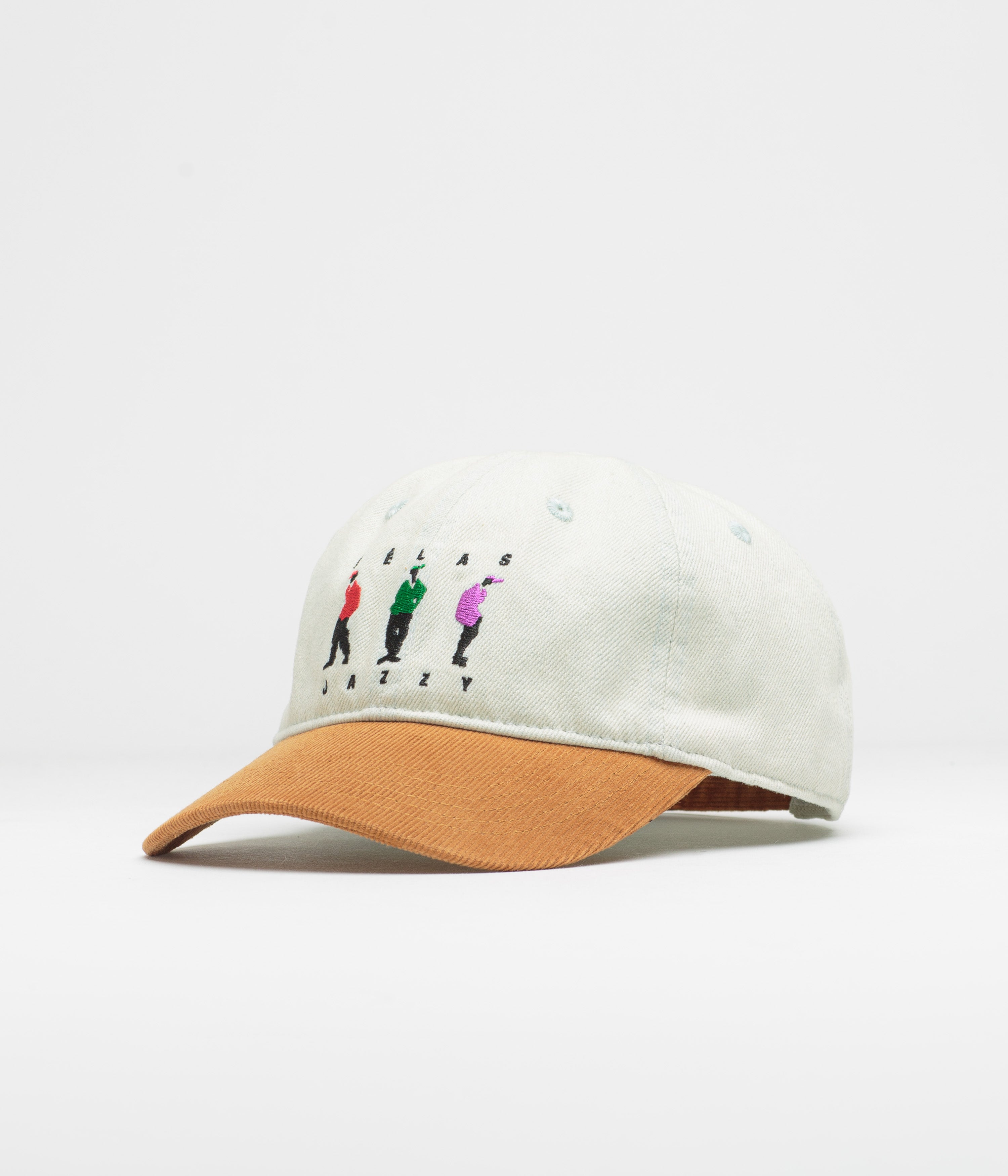 Helas Jazzy Cap - Light Blue / Brown