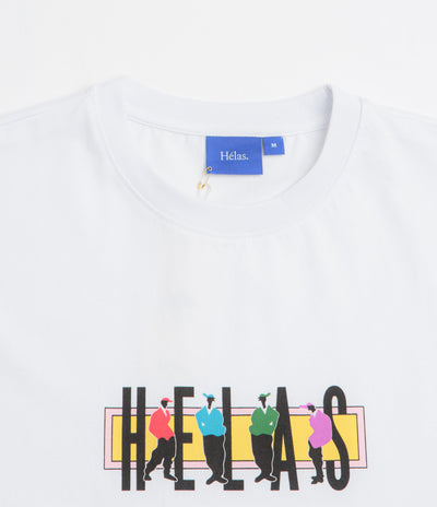 Helas Jazzy T-Shirt in White and White