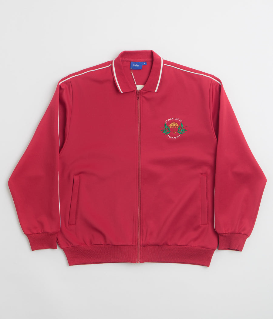 Helas La Marque Tracksuit Jacket in Burgundy