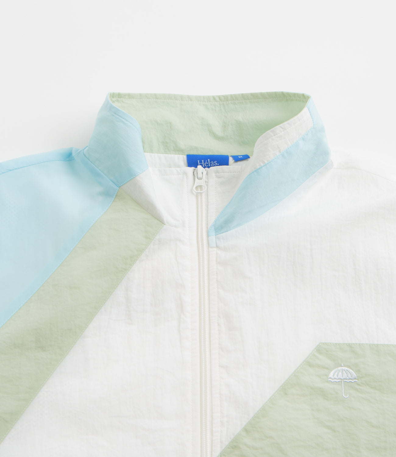Helas Locking Tracksuit Jacket - White | Flatspot