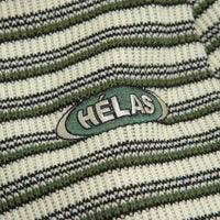 Helas Quentin Quarter Zip Knit Sweatshirt - Striped Multi thumbnail