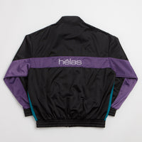 Helas Relax Tracksuit Jacket - Black / Purple thumbnail
