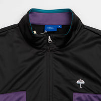 Helas Relax Tracksuit Jacket - Black / Purple thumbnail