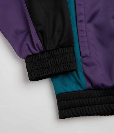 Helas Relax Tracksuit Jacket - Black / Purple