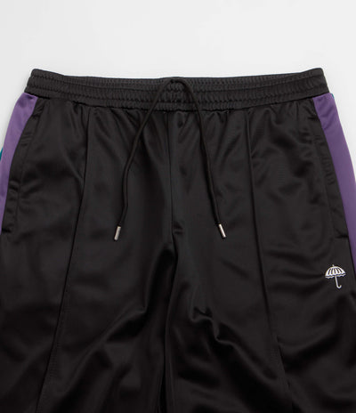Helas Relax Tracksuit Pants - Black / Purple