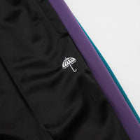 Helas Relax Tracksuit Pants - Black / Purple thumbnail