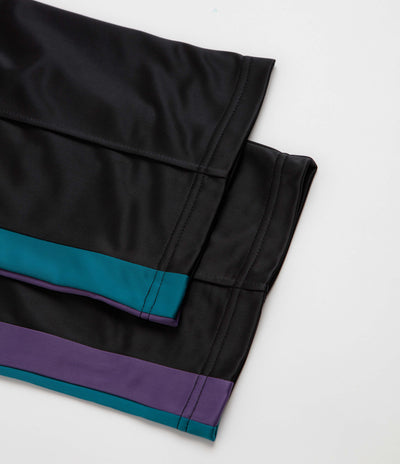 Helas Relax Tracksuit Pants - Black / Purple