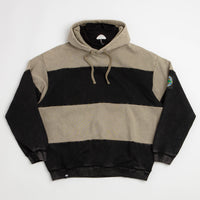 Helas Robby Hoodie - Khaki Green / Black thumbnail
