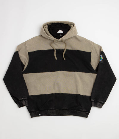 Helas Robby Hoodie - Khaki Green / Black