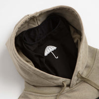 Helas Robby Hoodie - Khaki Green / Black thumbnail