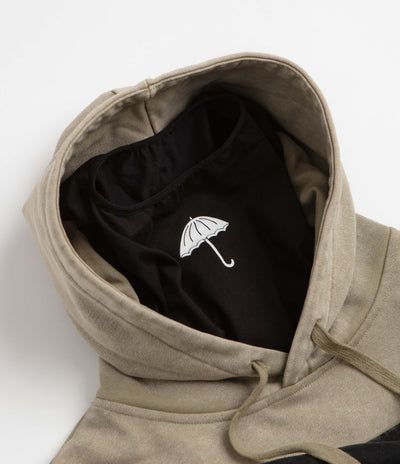 Helas Robby Hoodie - Khaki Green / Black