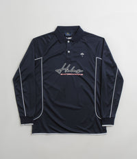 Helas Skateboarding Jersey Polo Shirt in Navy