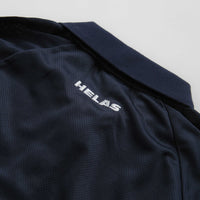 Helas Skateboarding Jersey Polo Shirt in Navy thumbnail