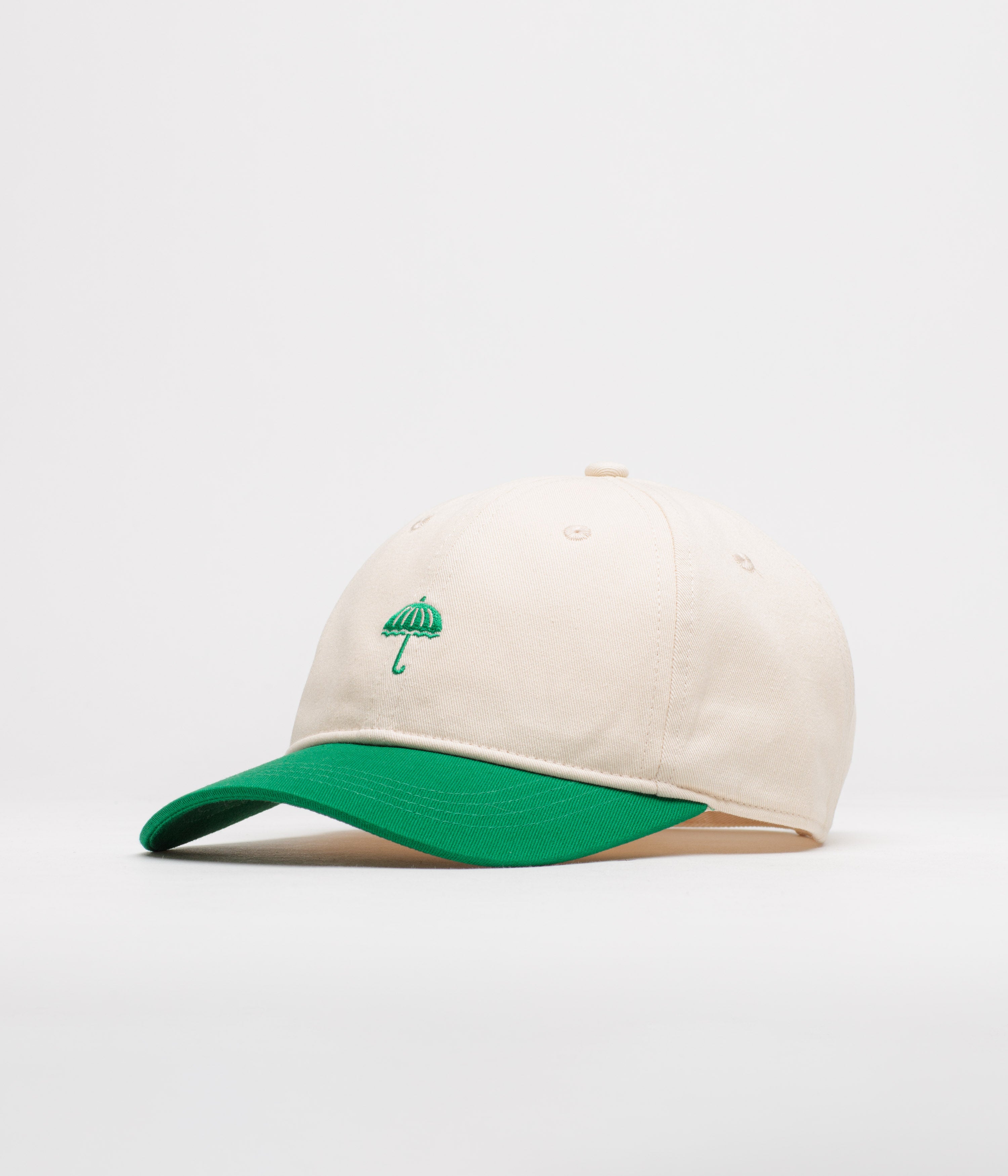 Helas Two Tone Classic Cap - Beige / Green