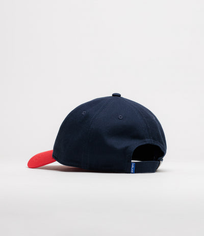 Helas Two Tone Classic Cap - Navy / Red