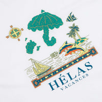 Helas Vacances T-Shirt - White thumbnail
