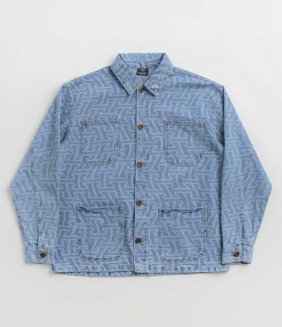 Helas Wave Denim Jacket - Light Blue